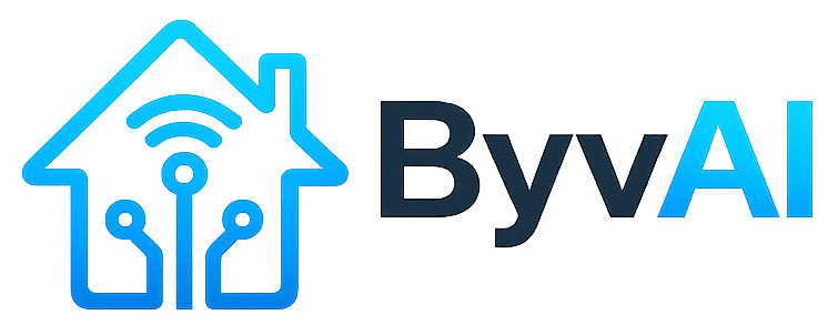 Logo Byvai – blog o Home Assistant, inteligentnej domácnosti a AI.
